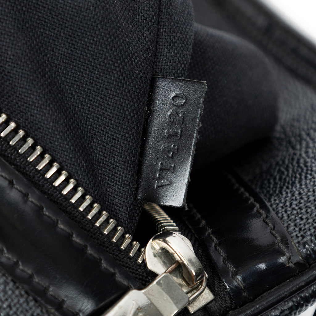 Shoulder Bag Thomas Black Damier Graphite