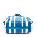 Shoulder Bag XS Bazar Shopper Blue Distressed Calfskin Leather