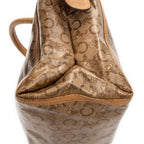 Handbag Vintage Carriage Bowler Beige C Carriage Coated Canvas