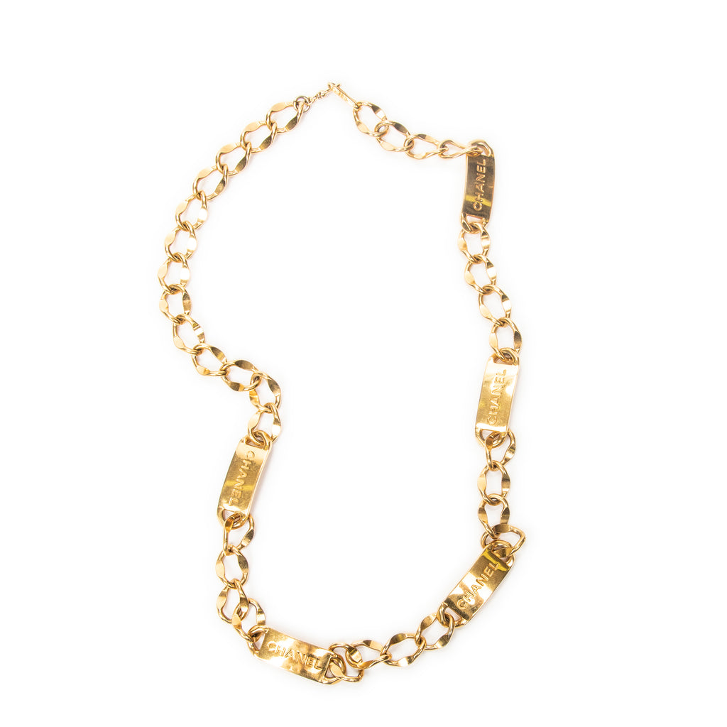 Belt CC Chain Belt Gold Gold Plated