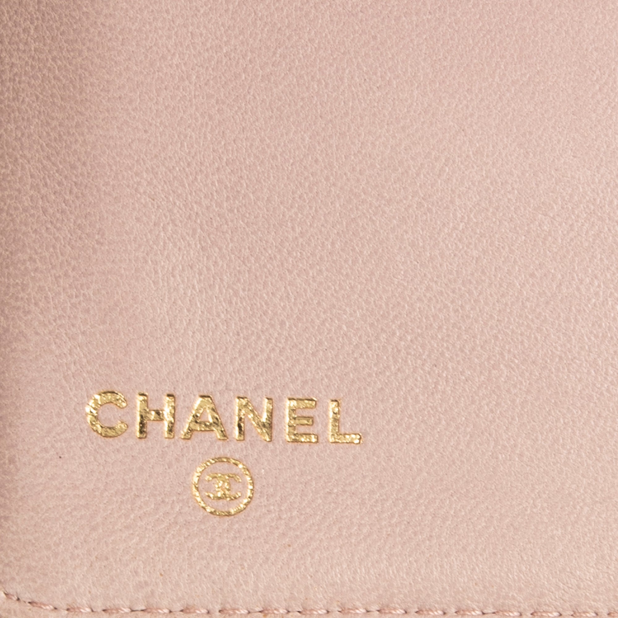 Wallet CC Wild Stitch L Yen Wallet Light Pink Quilted Lambskin Leather
