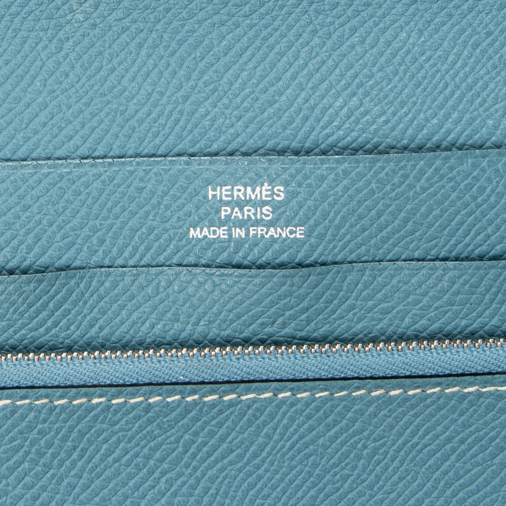 Wallet Azap Classique Wallet GM Blue Jean Epsom Leather