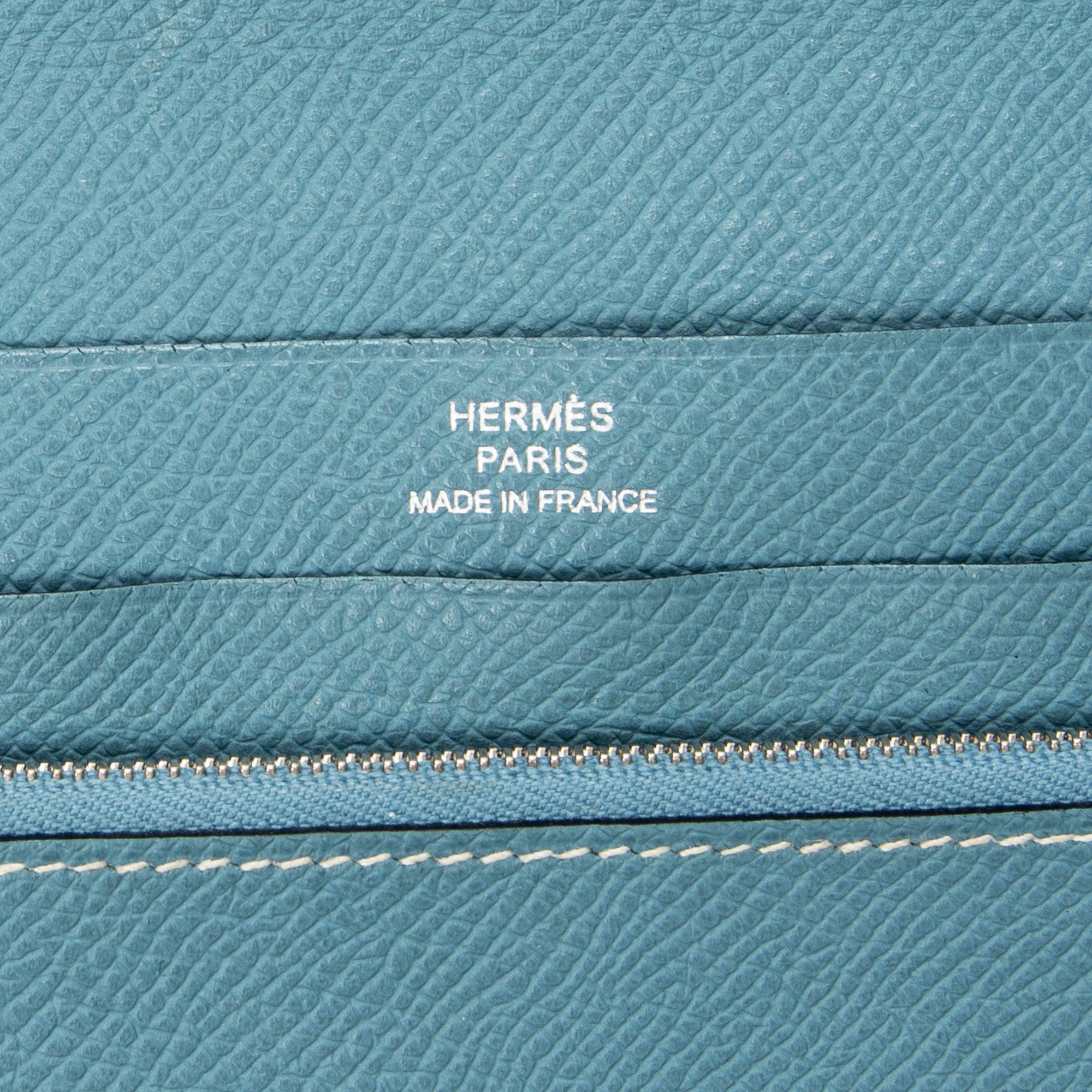 Wallet Azap Classique Wallet GM Blue Jean Epsom Leather