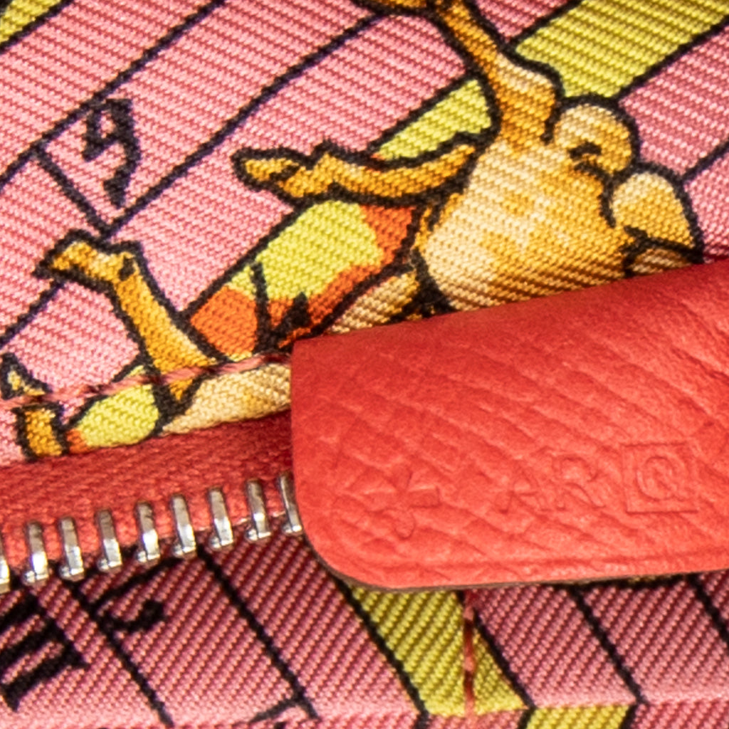 Wallet Azap Silk'In Classique Long Wallet Rose Jaipur Epsom Leather