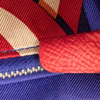 Wallet Azap Silk'In Classique Long Wallet Bougainvillier Epsom Leather
