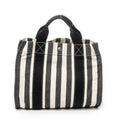 Handbag Cannes PM Black Toile H Canvas
