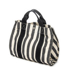 Handbag Cannes PM Black Toile H Canvas