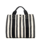 Handbag Cannes PM Black Toile H Canvas