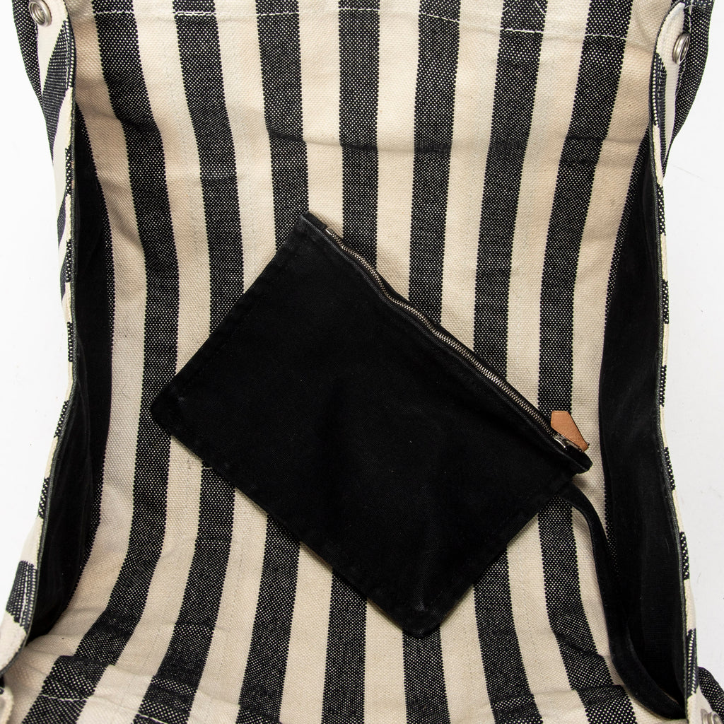 Handbag Cannes PM Black Toile H Canvas