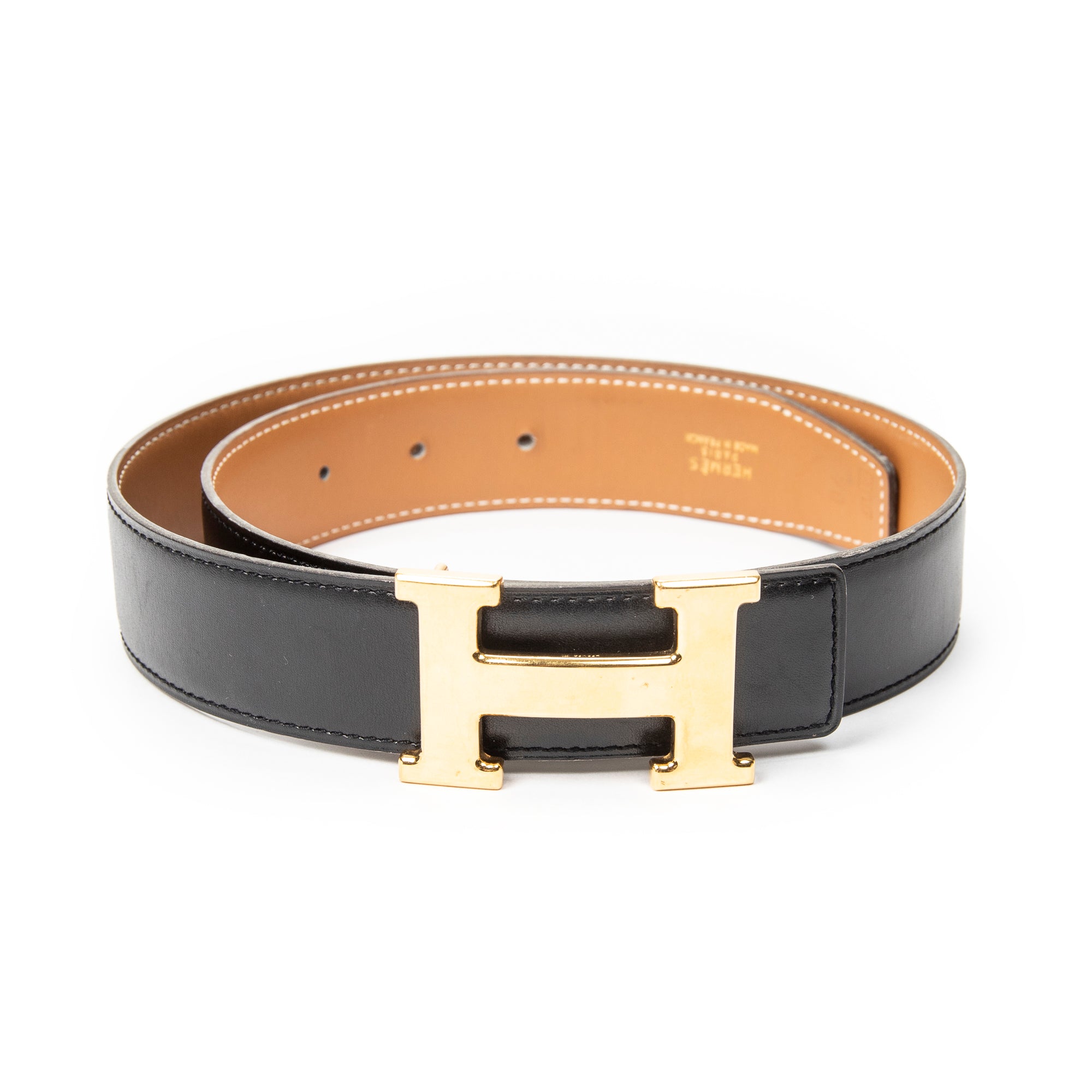 Belt Constance H Belt 70 Black Box Leather