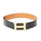 Belt Constance H Belt 60 Black Box Leather