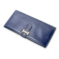 Wallet Bearn Wallet Blue Electric Box Leather