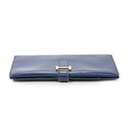 Wallet Bearn Wallet Blue Electric Box Leather