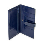 Wallet Bearn Wallet Blue Electric Box Leather