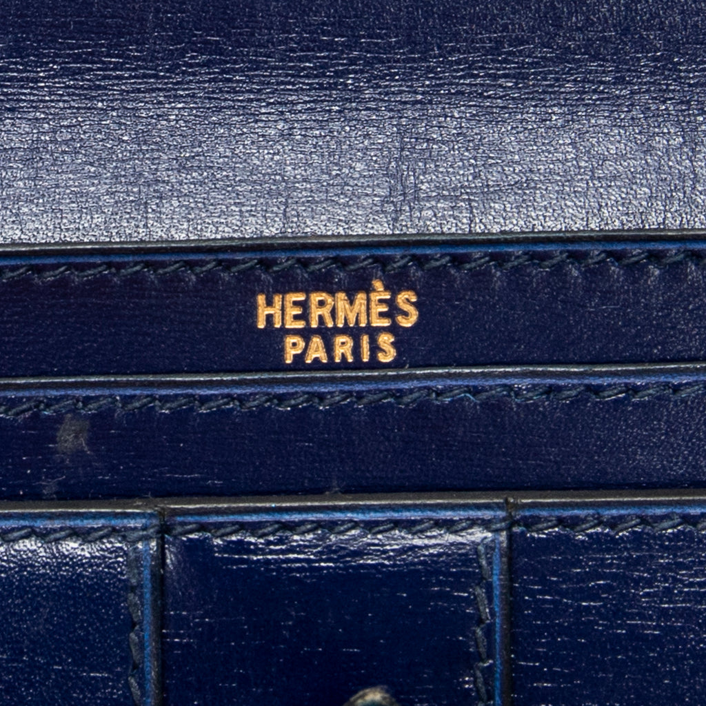 Wallet Bearn Wallet Blue Electric Box Leather