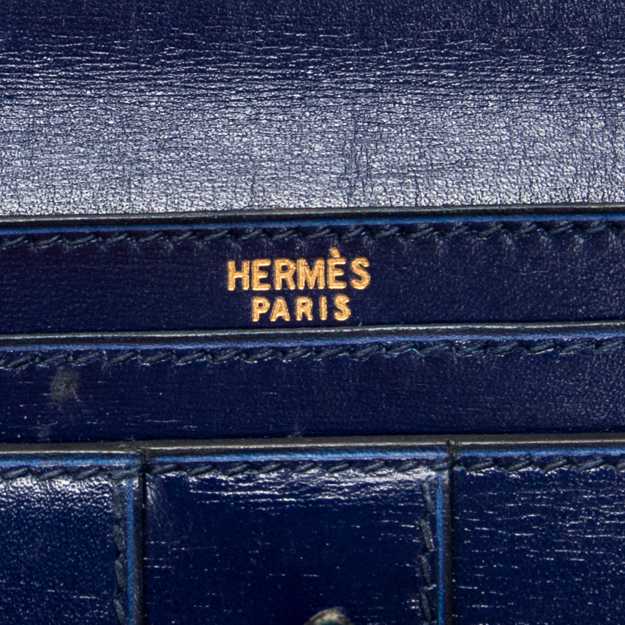 Wallet Bearn Wallet Blue Electric Box Leather
