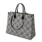 Shoulder Bag Onthego GM Black Jacquard 1854 Canvas