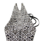 Shoulder Bag Onthego GM Black Jacquard 1854 Canvas