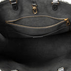 Shoulder Bag Onthego GM Black Jacquard 1854 Canvas