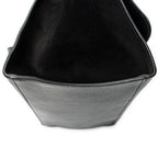 Shoulder Bag Medium Trapeze Black Grained Calfskin Leather
