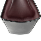 Shoulder Bag Small Tricolor Trapeze Red Calfskin Leather