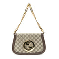Shoulder Bag Small Blondie Beige Supreme Coated Canvas