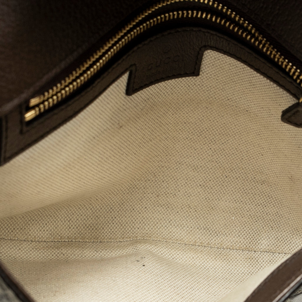 Shoulder Bag Small Blondie Beige Supreme Coated Canvas