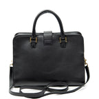 Shoulder Bag Small Monogram Cabas Black Calfskin Leather