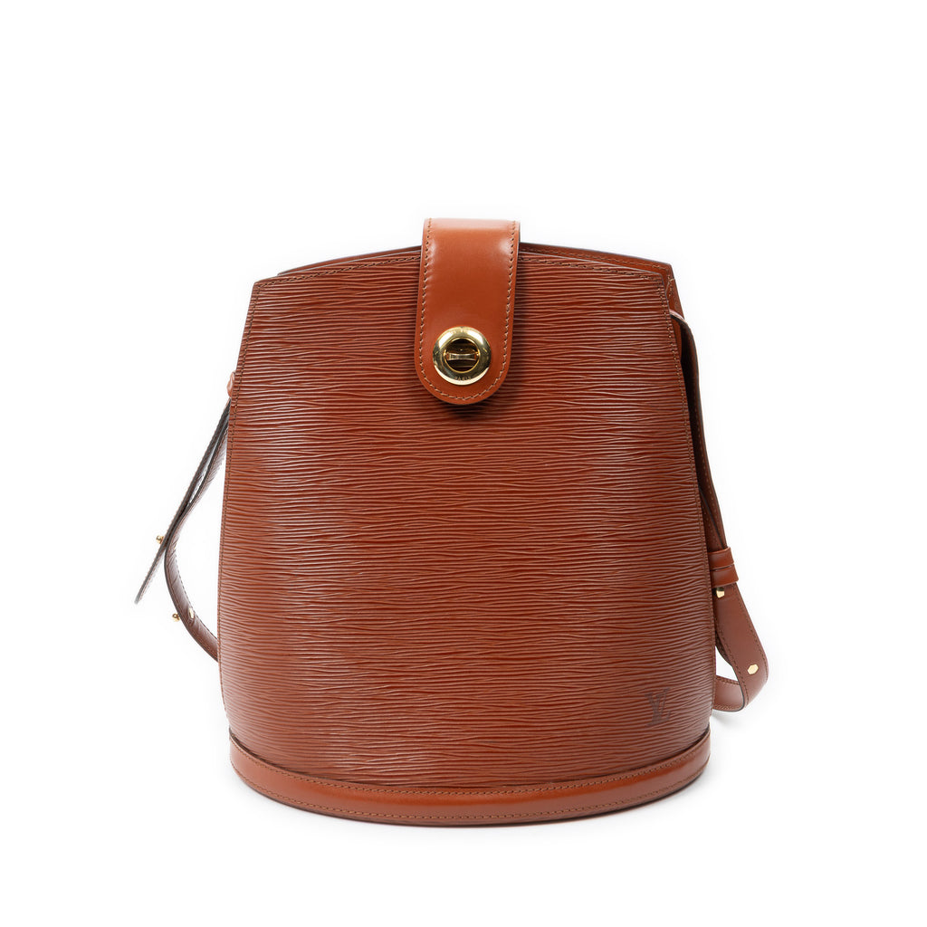 Shoulder Bag Cluny Tan Epi