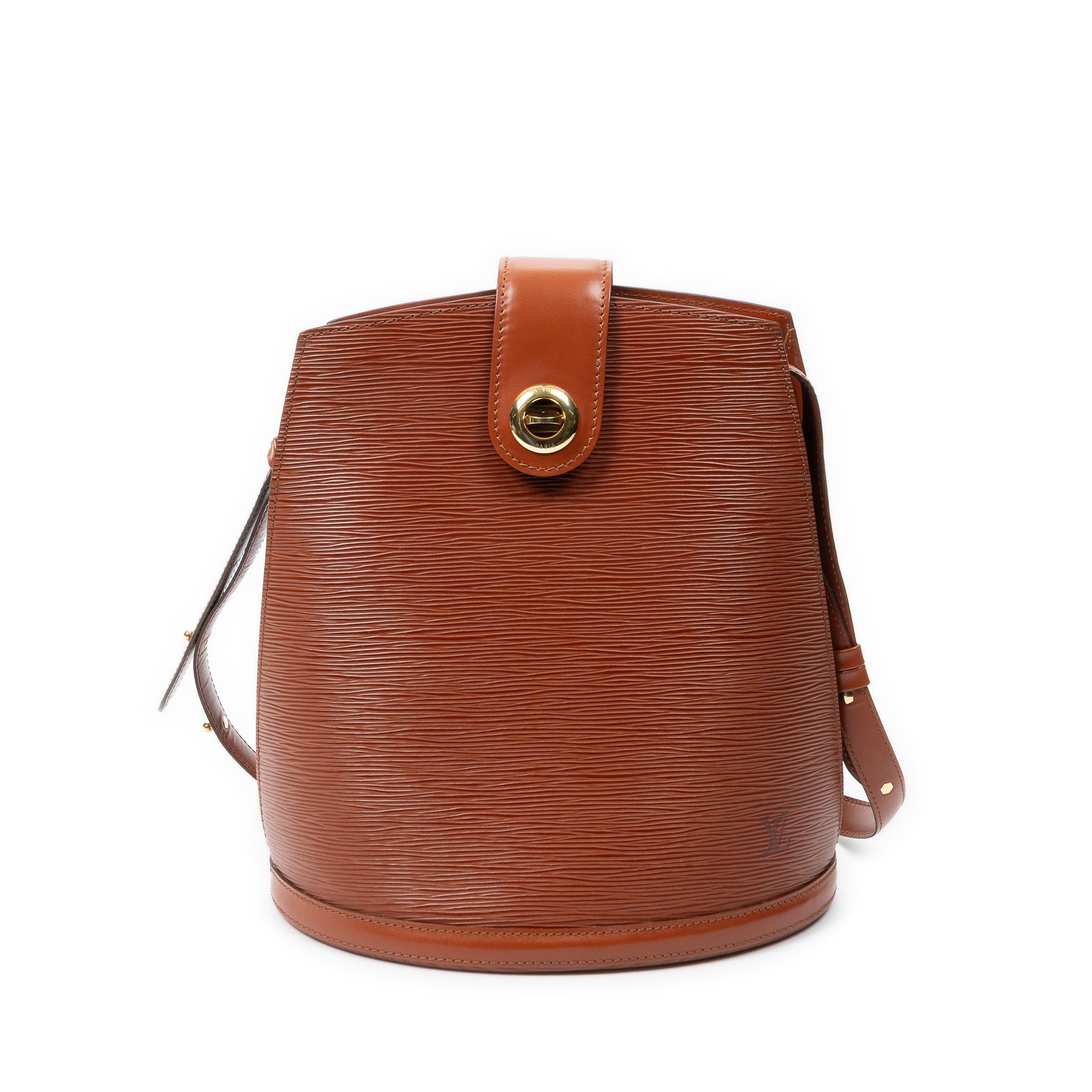 Shoulder Bag Cluny Tan Epi