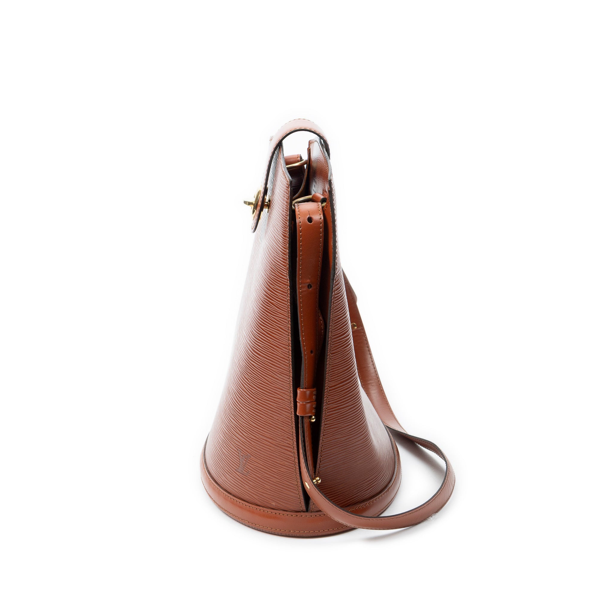 Shoulder Bag Cluny Tan Epi