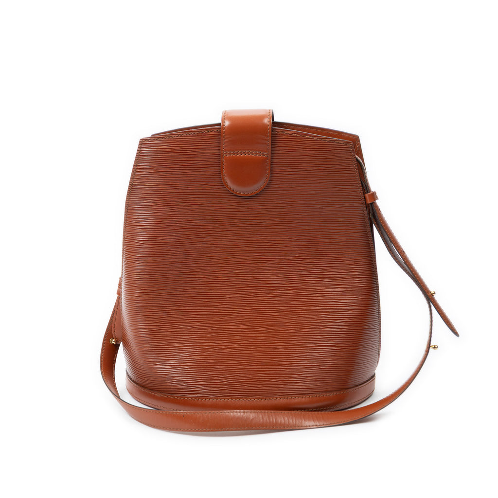 Shoulder Bag Cluny Tan Epi