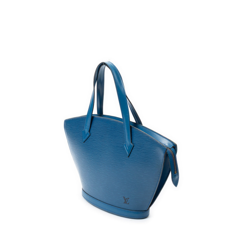Shoulder Bag St-Jacques PM Blue Epi