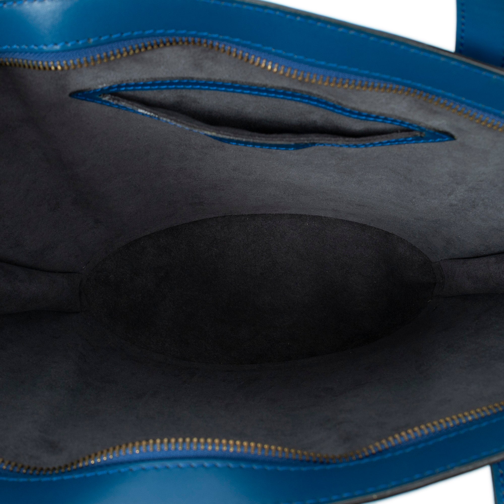 Shoulder Bag St-Jacques PM Blue Epi
