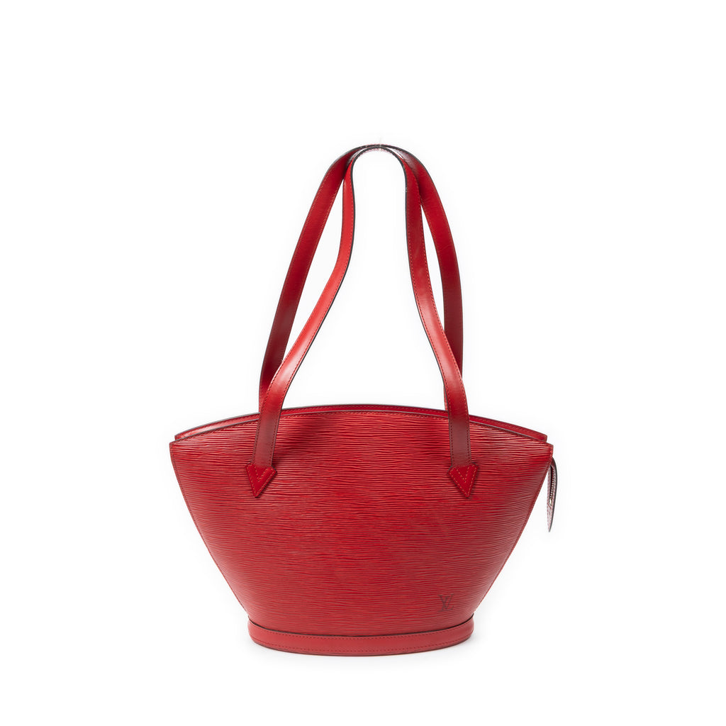 Shoulder Bag St-Jacques Long Straps PM Red Epi