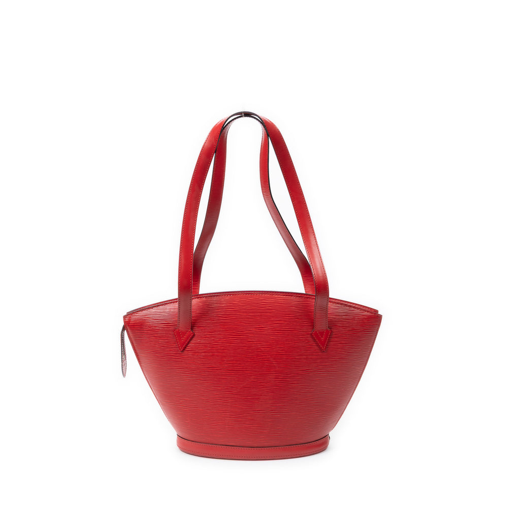 Shoulder Bag St-Jacques Long Straps PM Red Epi