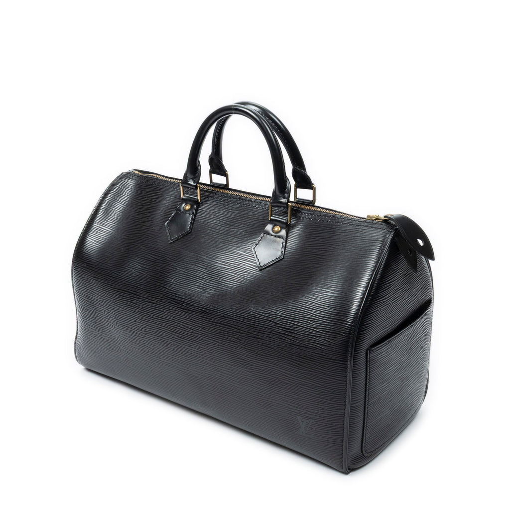 Handbag Speedy 35 Black Epi
