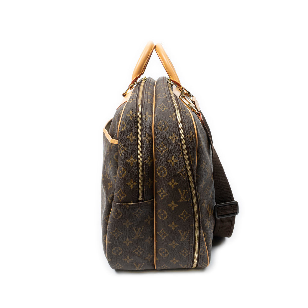 Shoulder Bag Alize Brown Monogram Canvas