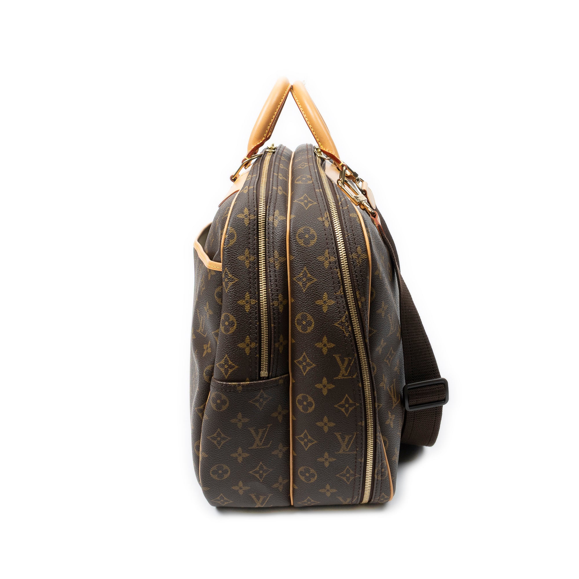 Shoulder Bag Alize Brown Monogram Canvas