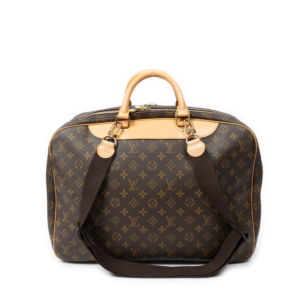Shoulder Bag Alize Brown Monogram Canvas