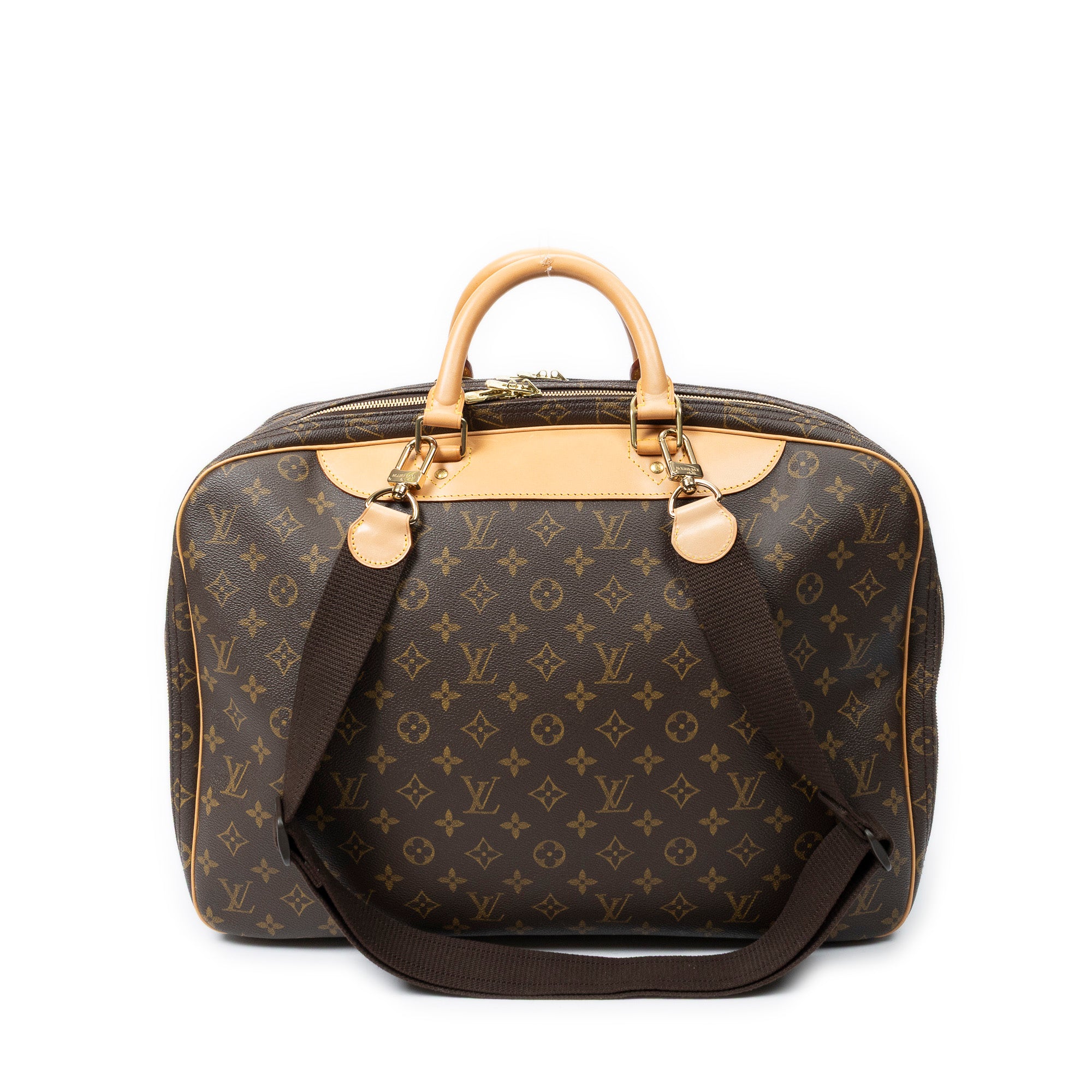 Shoulder Bag Alize Brown Monogram Canvas