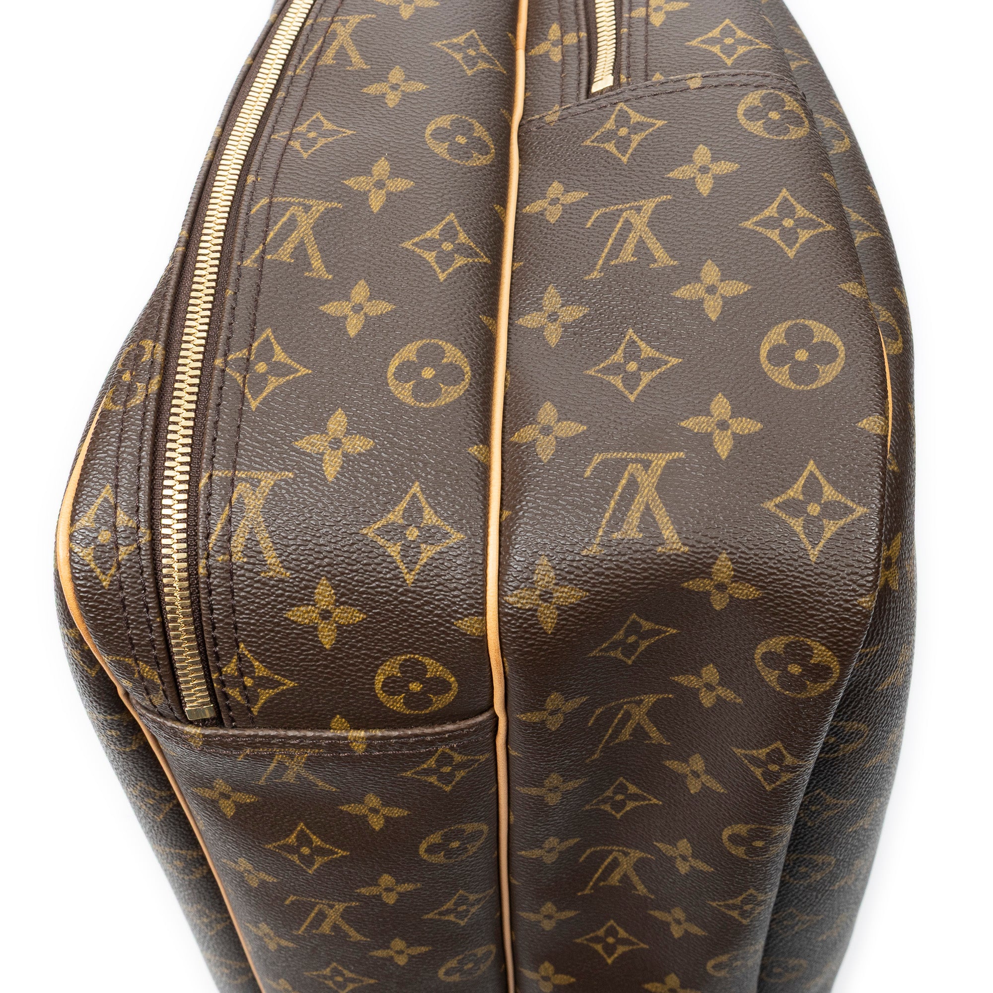 Shoulder Bag Alize Brown Monogram Canvas