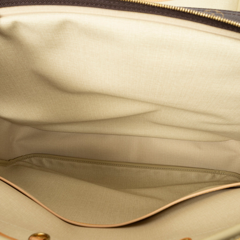 Shoulder Bag Alize Brown Monogram Canvas