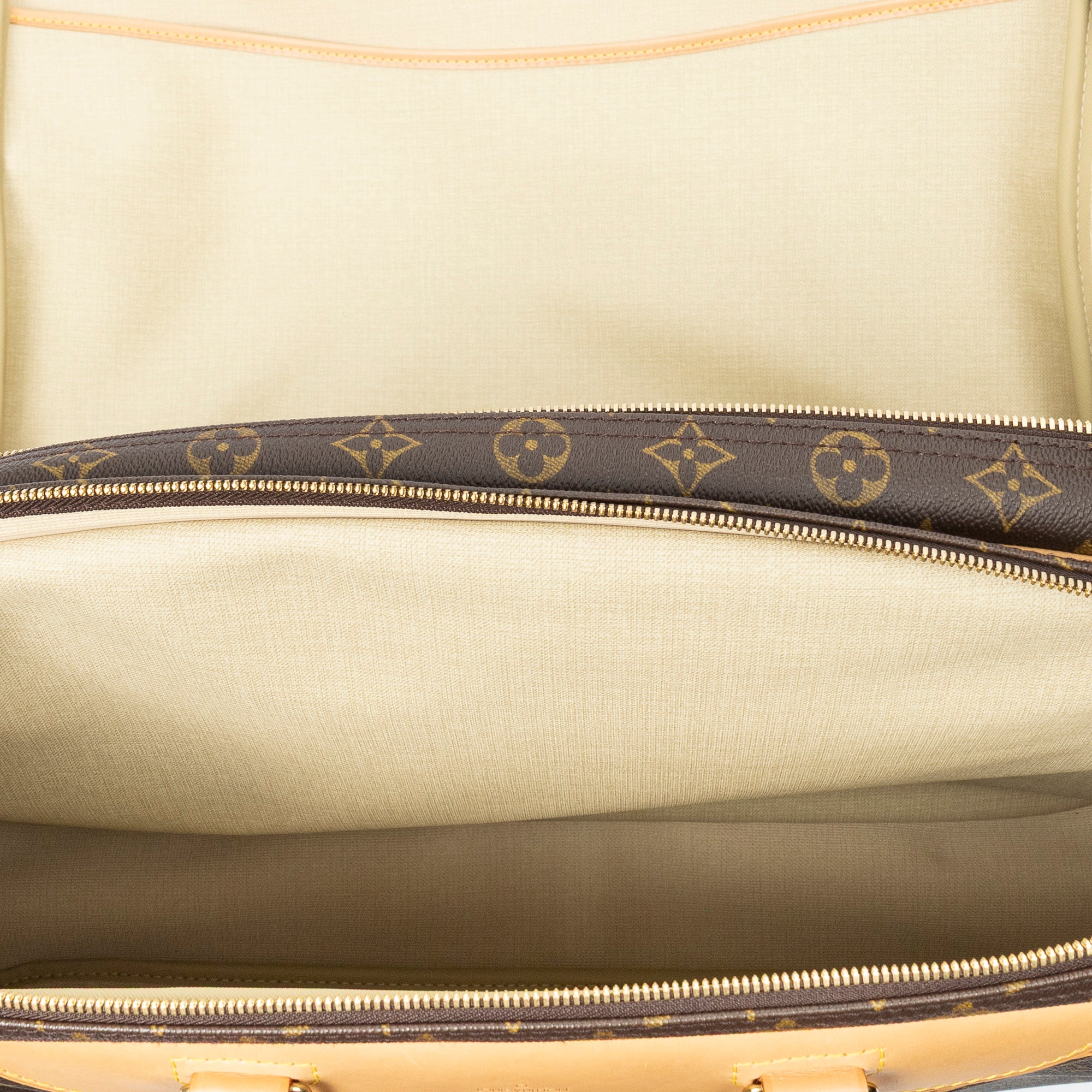 Shoulder Bag Alize Brown Monogram Canvas
