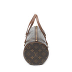 Handbag Papillon 26 Brown Monogram Canvas