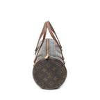 Handbag Papillon 26 Brown Monogram Canvas