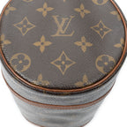 Handbag Papillon 26 Brown Monogram Canvas