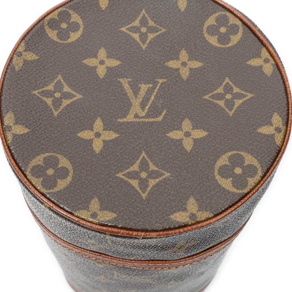 Handbag Papillon 26 Brown Monogram Canvas