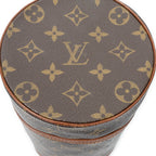 Handbag Papillon 26 Brown Monogram Canvas