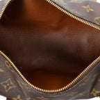 Handbag Papillon 26 Brown Monogram Canvas